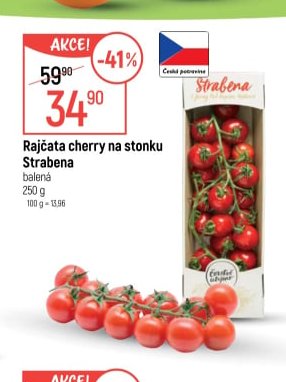 Rajčata cherry na stonku Strabena