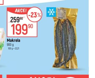 Makrela 900 g