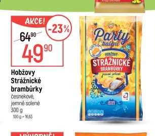 Hobžovy Strážnické brambůrky