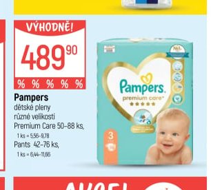 Pampers dětské pleny