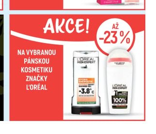 L'Oréal na vybranou pánskou kosmetiku