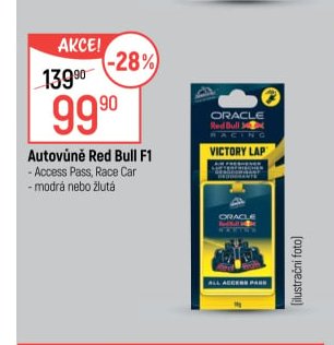 Autovůně Red Bull F1