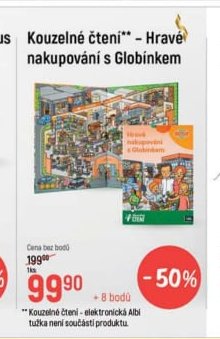 Kouzelné čtení - Hravé nakupování s Globínkem
