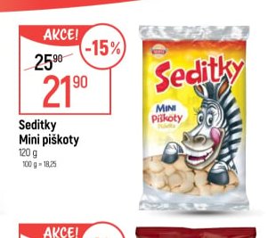Seditky Mini piškoty