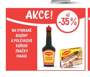 Maggi bujóny a koření