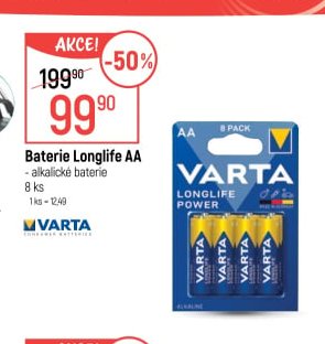 Baterie VARTA Longlife AA