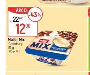 Müller Mix různé druhy 130 g