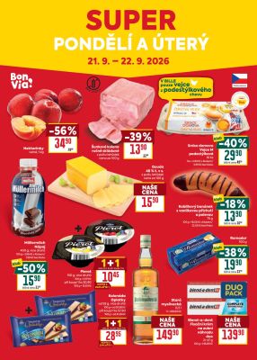 aktuální leták BILLA 16.9.2026-22.9.2026