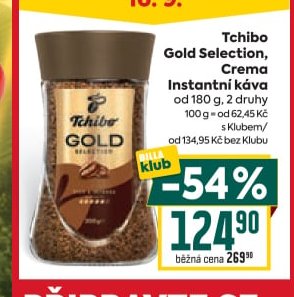 Tchibo Gold Selection, Crema Instantní káva