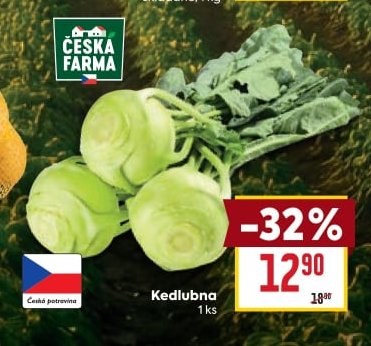 Kedlubna, 1 ks