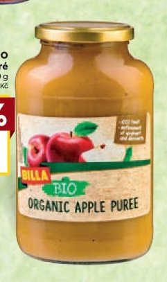 BILLA BIO Jablečné pyré