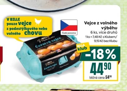 Vejce z volného výběhu