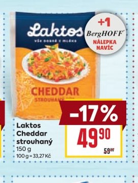 Laktos Cheddar strouhaný - BILLA aktualniletaky.eu