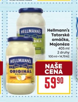Hellmann's Tatarská omáčka, Majonéza