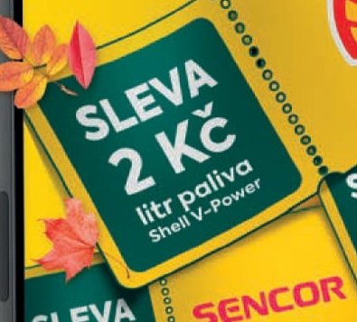 Shell V-Power sleva 2 Kč