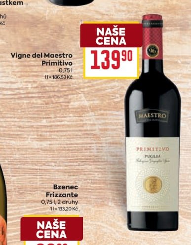 Vigne del Maestro Primitivo