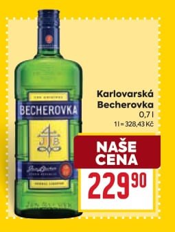 Karlovarská Becherovka - BILLA aktualniletaky.eu