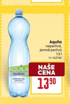Aquila neperlivá, jemně perlivá - BILLA aktualniletaky.eu