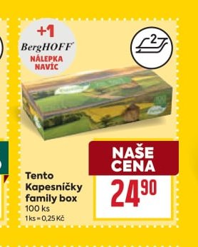 Tento Kapesníčky family box - BILLA aktualniletaky.eu