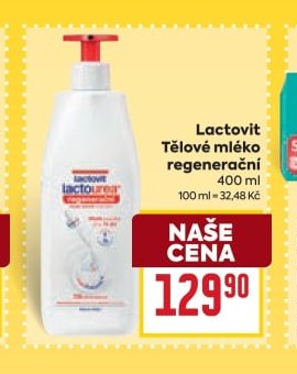Lactovit Tělové mléko regenerační - BILLA aktualniletaky.eu