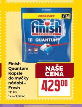 Finish Quantum Kapsle do myčky nádobí - BILLA aktualniletaky.eu
