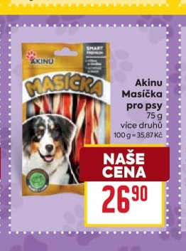 Akinu Masička pro psy - BILLA aktualniletaky.eu