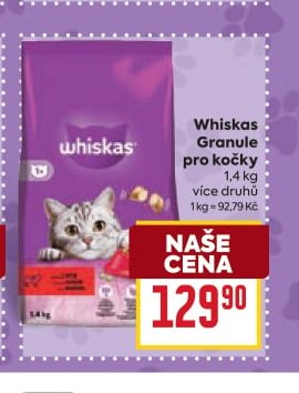 Whiskas Granule pro kočky - BILLA aktualniletaky.eu