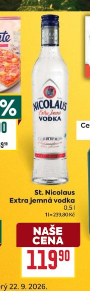 St. Nicolaus Extra jemná vodka