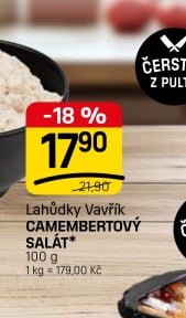 Lahůdky Vavřík CAMEMBERTOVÝ SALÁT