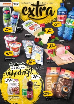 aktuální leták COOP 16.9.2026-29.9.2026