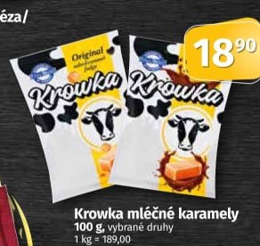 Krowka mléčné karamely