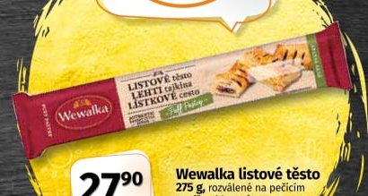 Wewalka listové těsto