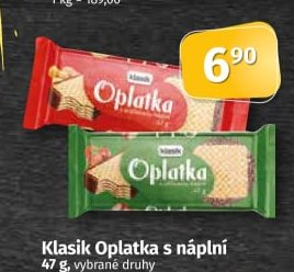 Klasik Oplatka s náplní
