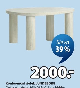 Konferenční stolek LUNDEBORG