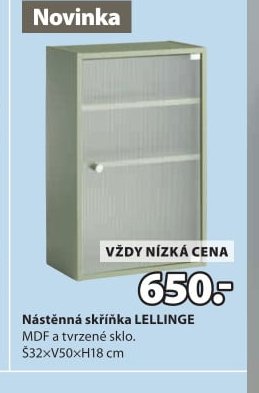 Nástěnná skříňka LELLINGE - Jysk aktualniletaky.eu