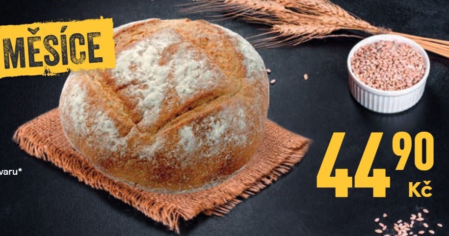 Řemeslný chléb s kváskem 405 g