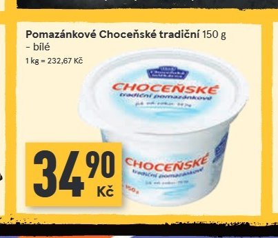 Pomazánkové Choceňské tradiční 150 g