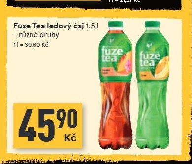 Fuze Tea ledový čaj 1,5 l