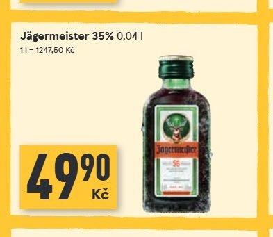 Jägermeister 35% 0,04 l