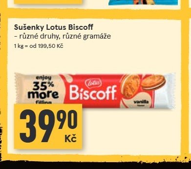 Sušenky Lotus Biscoff