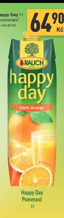 Happy Day Pomeranč 1l