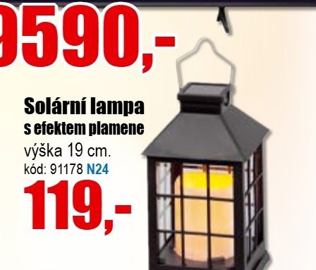 Solární lampa