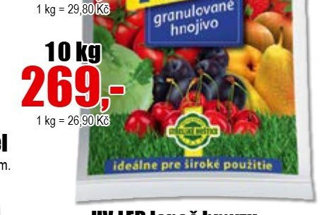 Minerální hnojivo NPK 10 kg