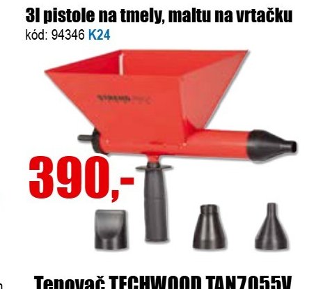 3l pistole na tmely, maltu na vrtačku