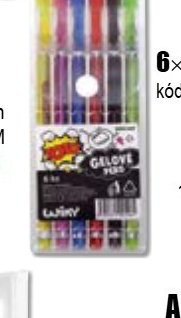 6x gelové pero