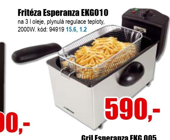 Fritéza Esperanza EKG010