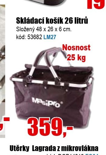 Skládací košik 26 litrů