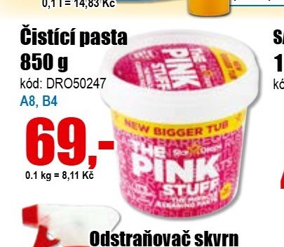 Čistící pasta 850 g