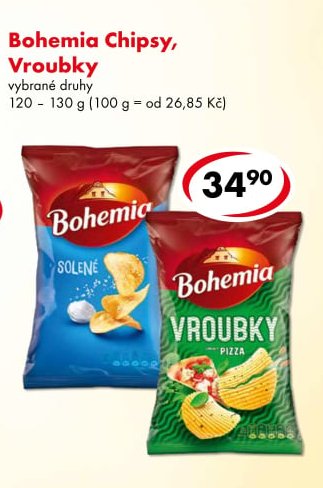Bohemia Chipsy, Vroubky