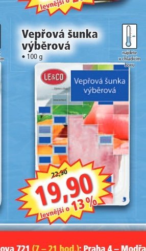 Vepřová šunka výběrová